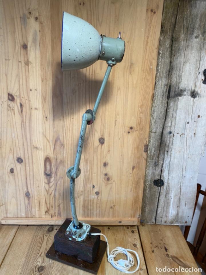 Antig&uuml;edades: Lampara industrial Jielde - Foto 25