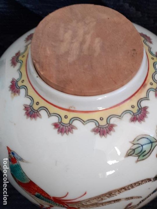 Antig&uuml;edades: Bote porcelana de te - Foto 8