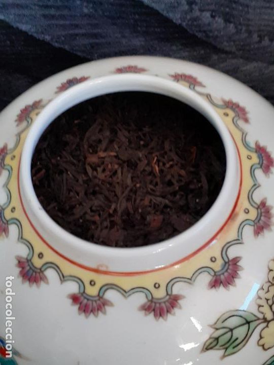 Antig&uuml;edades: Bote porcelana de te - Foto 10