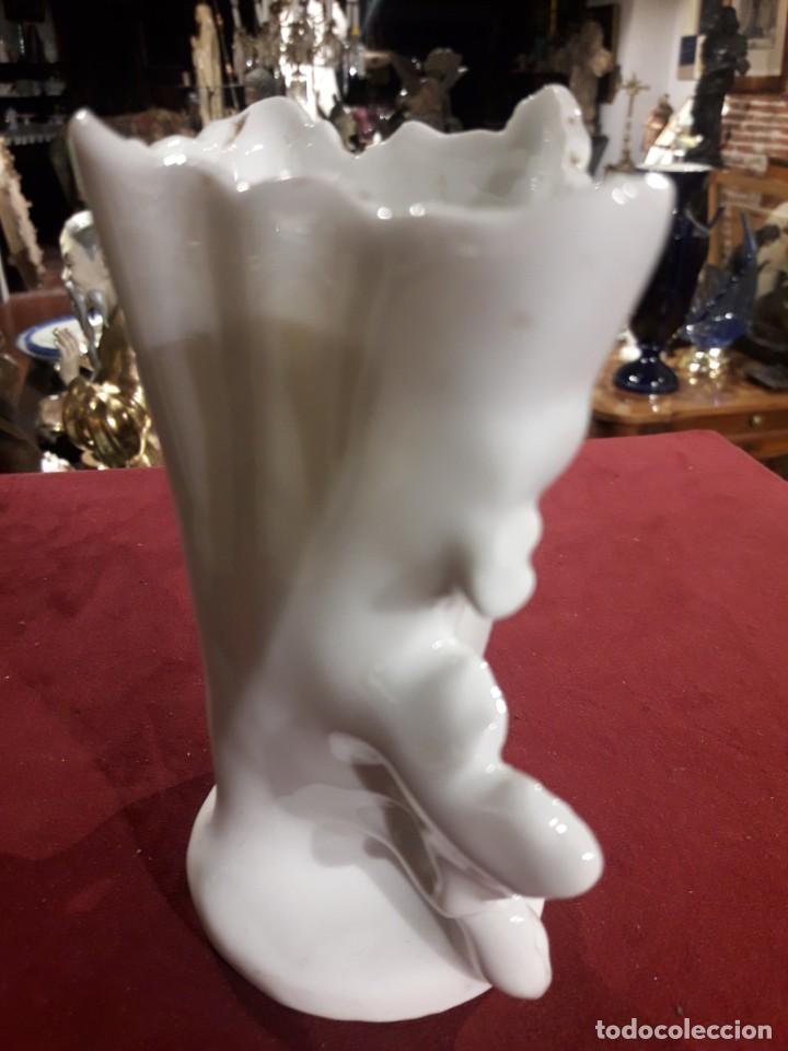 Antig&uuml;edades: Florero porcelana - Foto 4