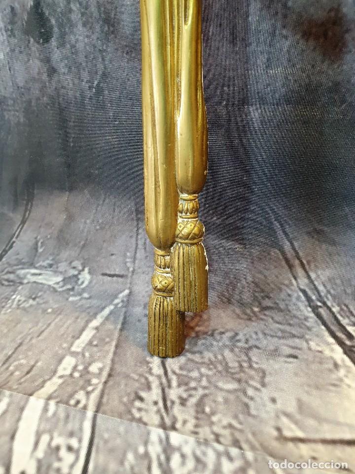 Antig&uuml;edades: ANTIGUA PAREJA DE APLIQUES DE BRONCE - Foto 3