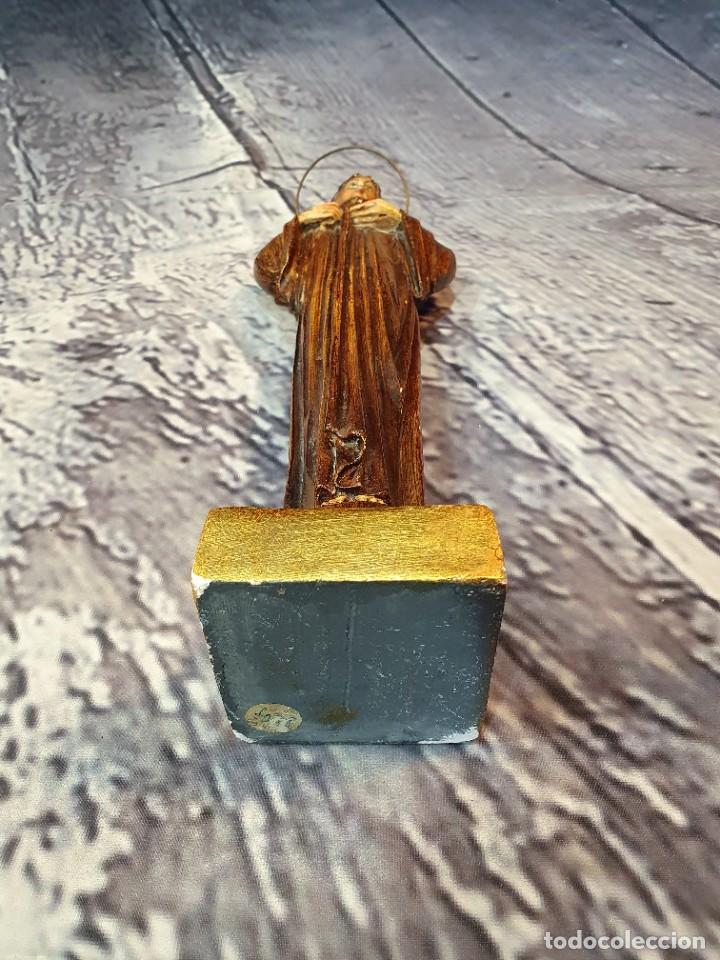 Antig&uuml;edades: FIGURA RELIGIOSA DE ESCAYOLA - Foto 4
