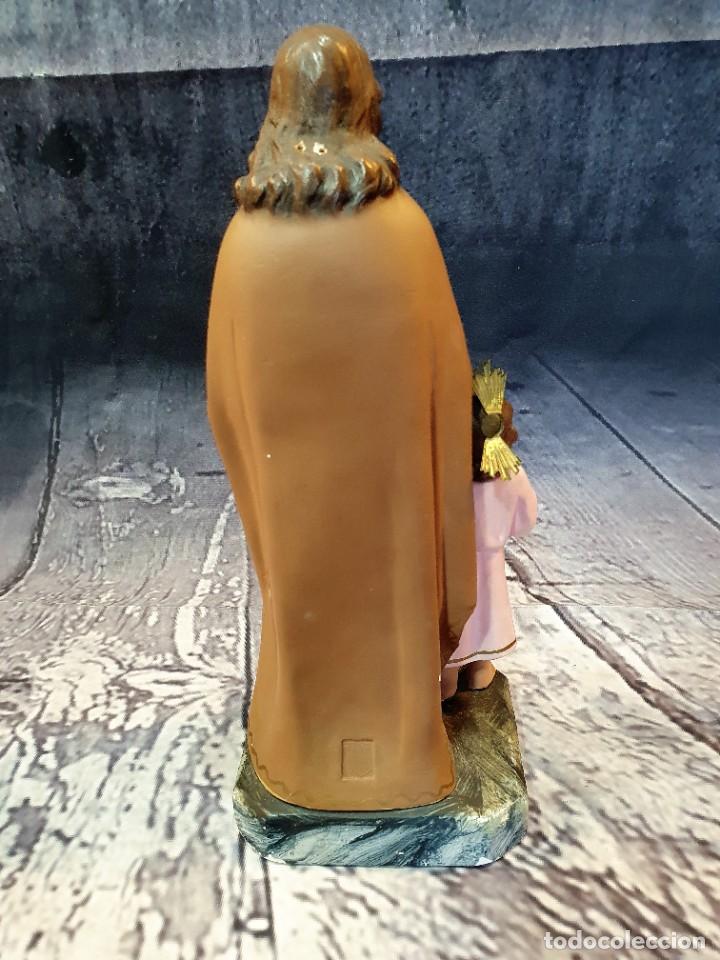 Antig&uuml;edades: FIGURA RELIGIOSA DE ESCAYOLA - Foto 3