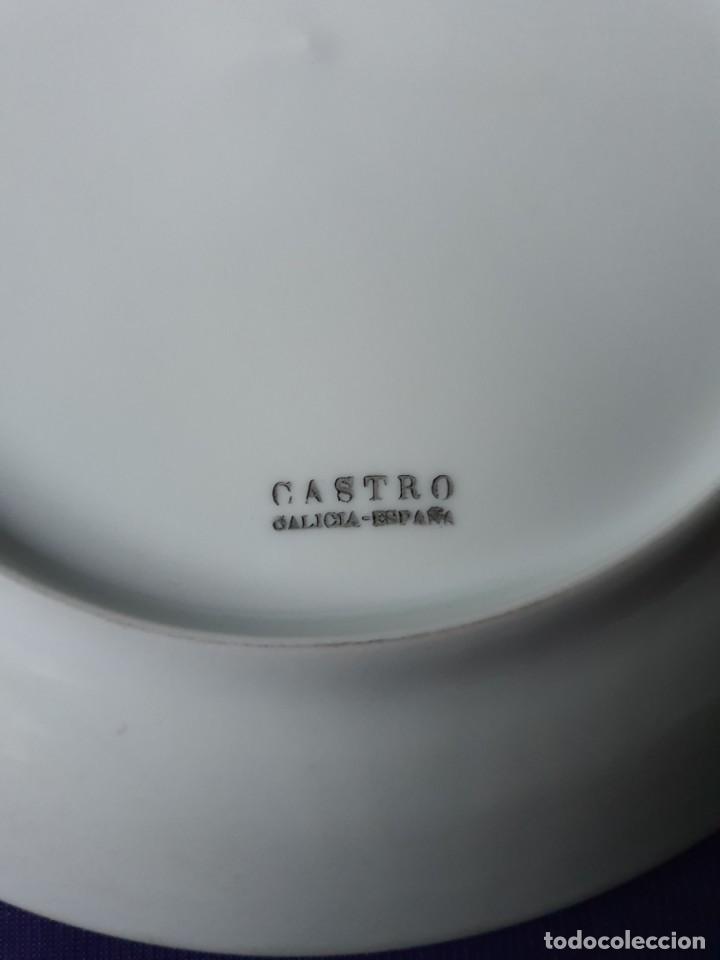Antig&uuml;edades: CASTRO SARGADELOS 4 PLATOS - Foto 7