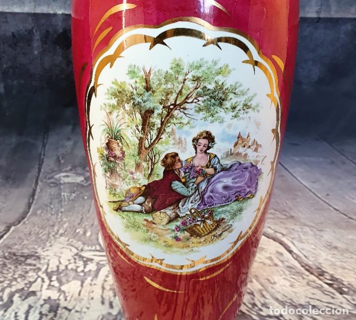 Antig&uuml;edades: JARRON FRANCES DE PORCELANA - Foto 3