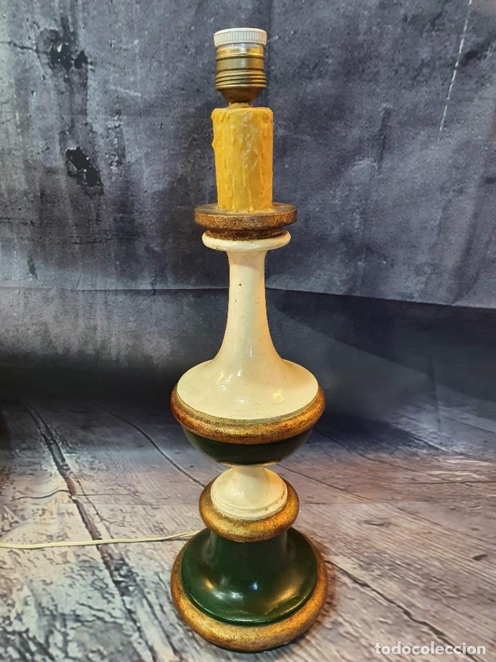 Antig&uuml;edades: ANTIGUA LAMPARA DE SOBREMESA - Foto 4