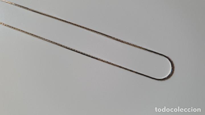 Antig&uuml;edades: Cadena de plata muy fina - Foto 3
