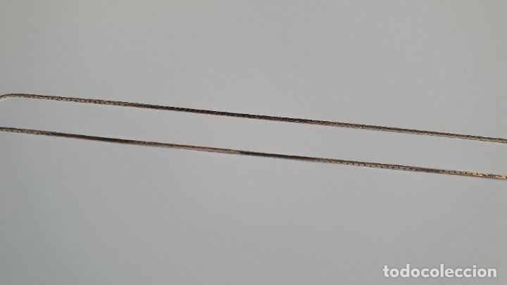 Antig&uuml;edades: Cadena de plata muy fina - Foto 5