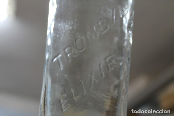 Antig&uuml;edades: ANTIGUA BOTELLA CRISTAL TROMBYL ELIXIR - Foto 6