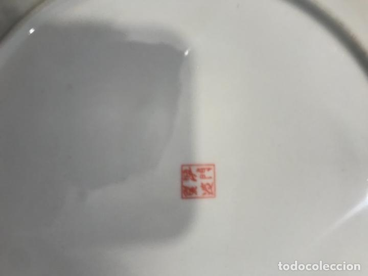 Antig&uuml;edades: Plato porcelana china - Foto 2
