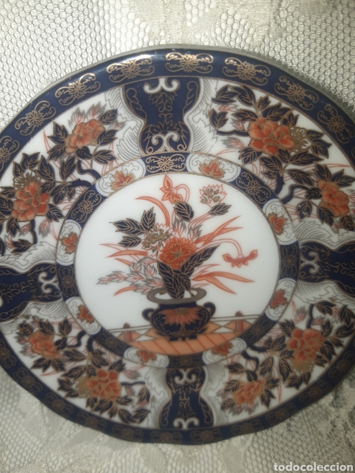 Antig&uuml;edades: PLATITO ESTILO IMARI - Foto 2