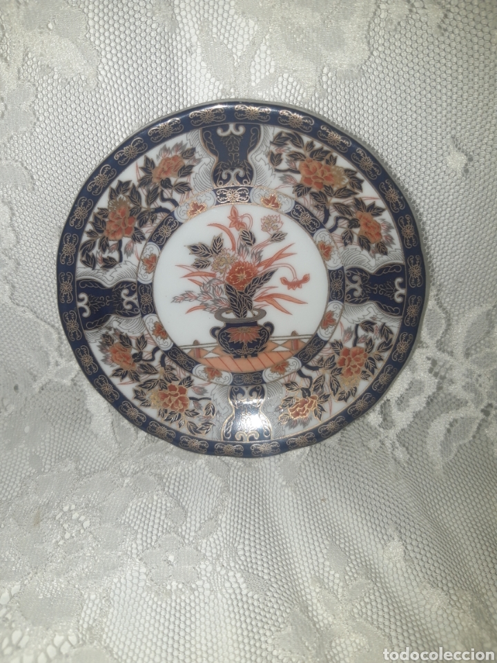 Antig&uuml;edades: PLATITO ESTILO IMARI - Foto 1