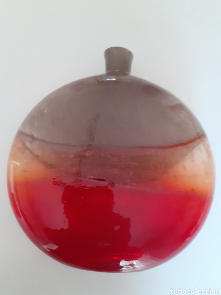 Antig&uuml;edades: Conjunto de jarr&oacute;n y flor en cristal de Murano - Foto 4