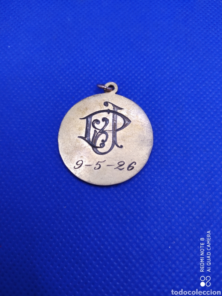 Antig&uuml;edades: Medalla coraz&oacute;n de Jes&uacute;s. 3cm. - Foto 2