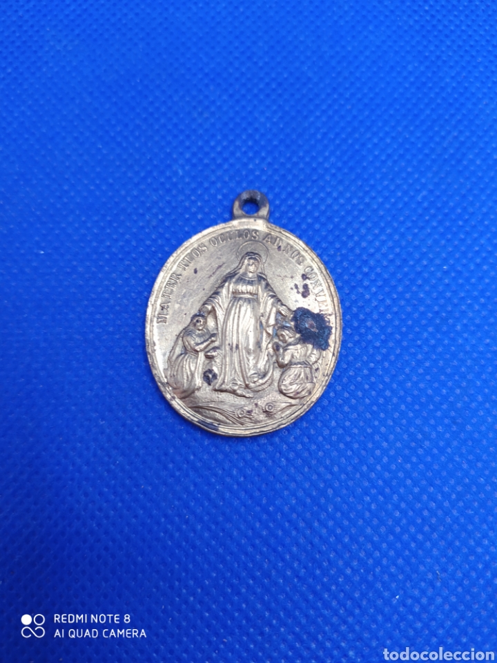 Antig&uuml;edades: Medalla Hijas de la Inmaculada Concepci&oacute;n. 35-3cm - Foto 1