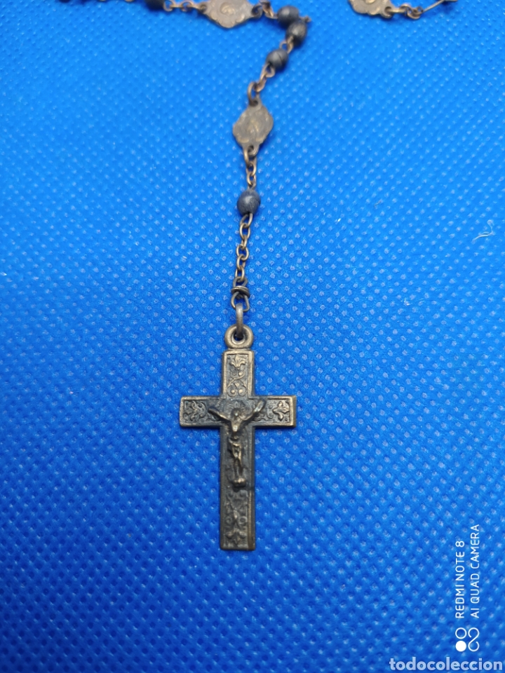 Antig&uuml;edades: Antiguo Rosario 36cm. - Foto 2