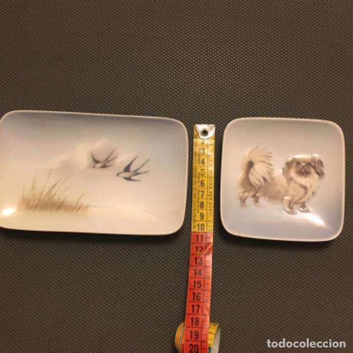 Antig&uuml;edades: Dos platos porcelana Copenhague - Foto 1