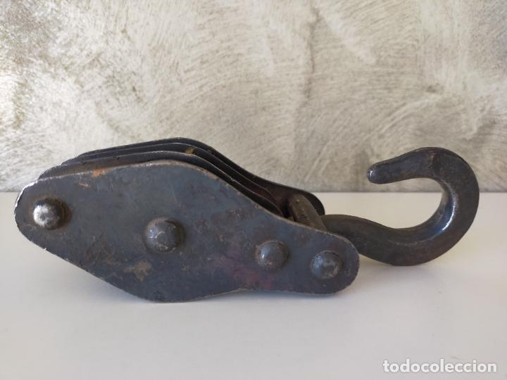 Antig&uuml;edades: ANTIGUA POLEA TRIPLE - Foto 3
