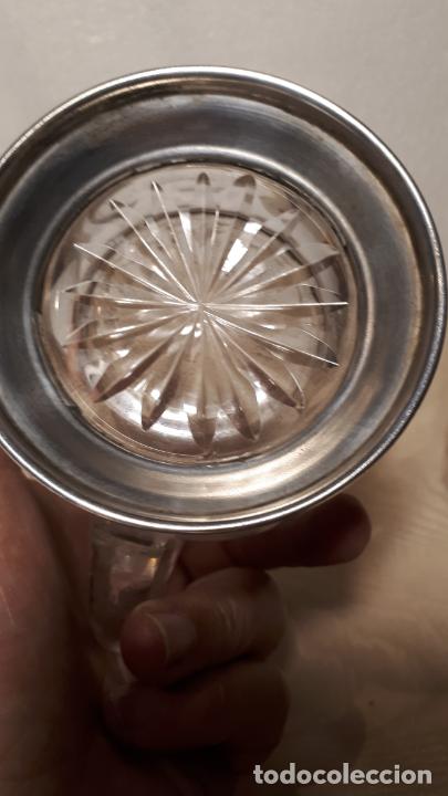Antig&uuml;edades: Jarrita de cristal tallado - Foto 3
