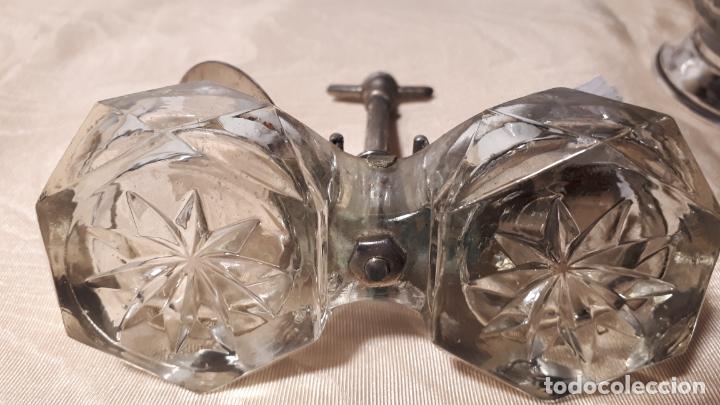 Antig&uuml;edades: Original salero de cristal. - Foto 2
