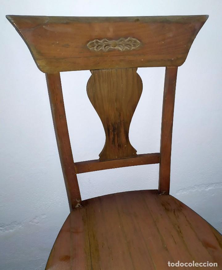 Antig&uuml;edades: Silla madera vintage - Foto 1