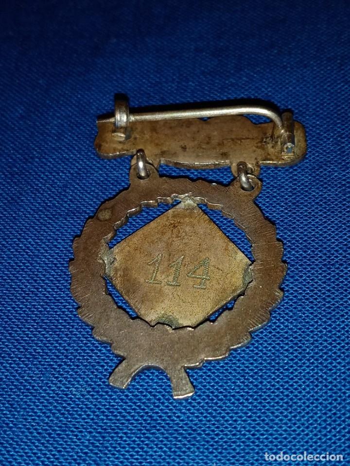 Antig&uuml;edades: BROCHE PLATA JESUS Y MARIA - Foto 2