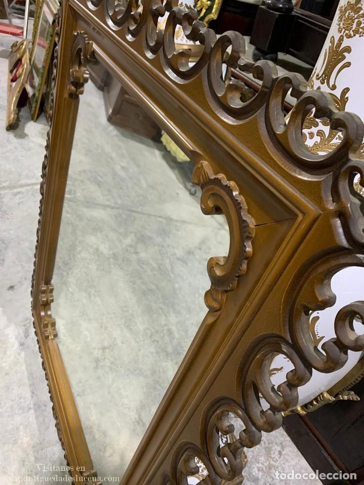 Antig&uuml;edades: ELEGANTE ESPEJO EN MADERA - Foto 3
