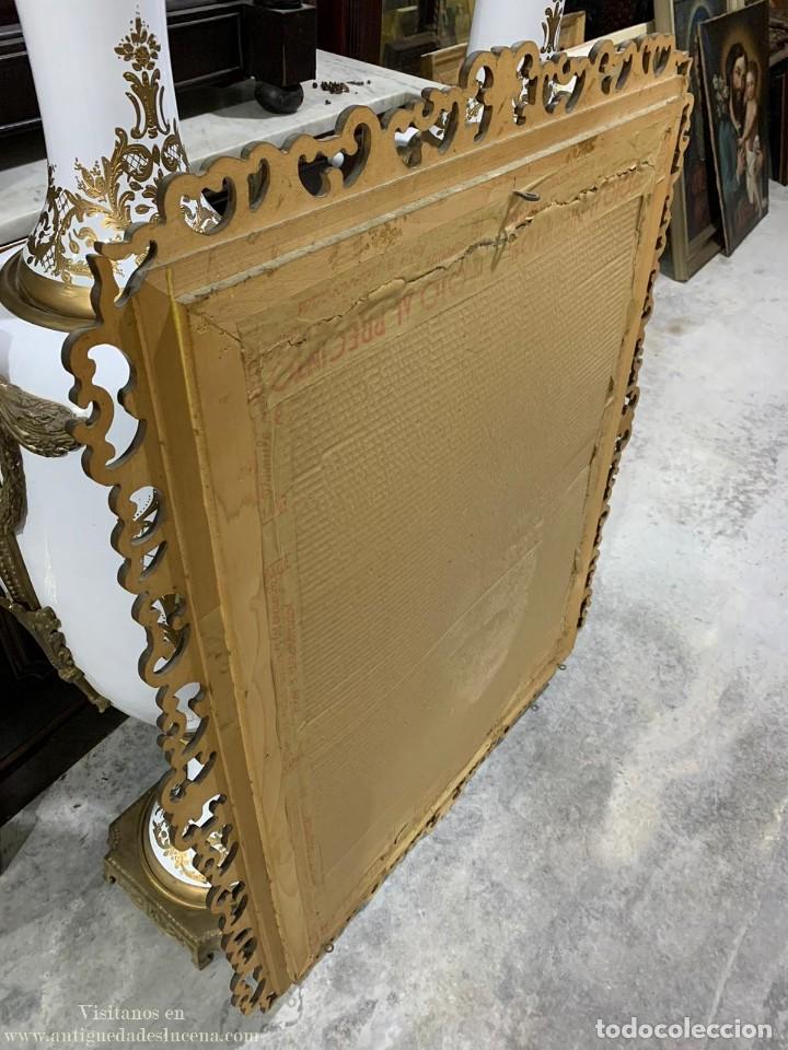 Antig&uuml;edades: ELEGANTE ESPEJO EN MADERA - Foto 7