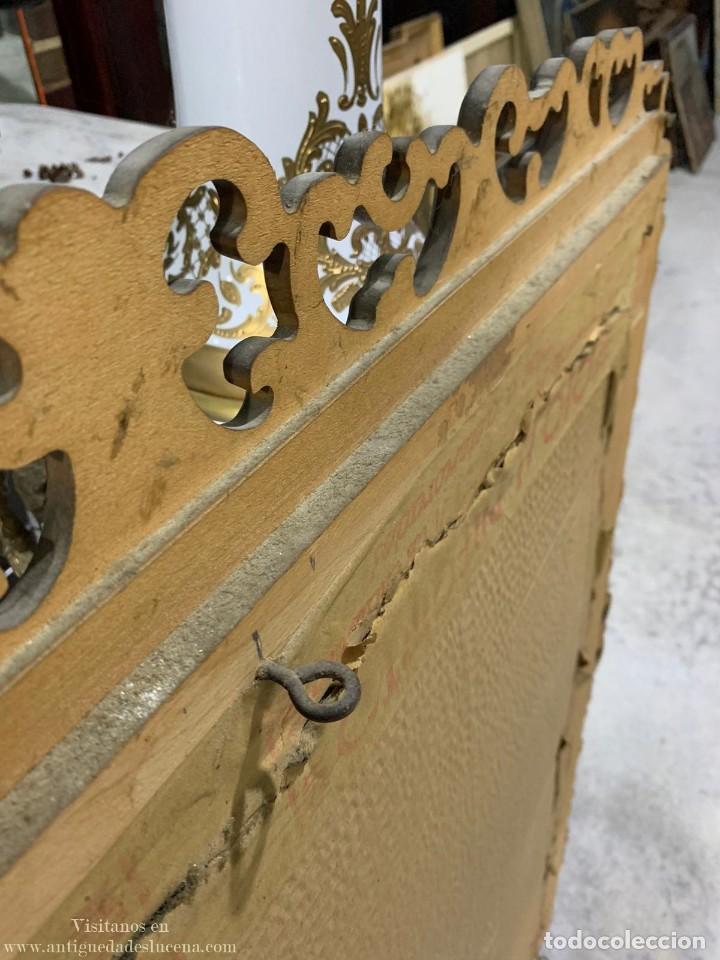 Antig&uuml;edades: ELEGANTE ESPEJO EN MADERA - Foto 8