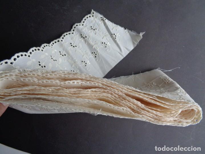 Antig&uuml;edades: ENCAJE A MAQUINA DE 4,5 MTS. - Foto 8