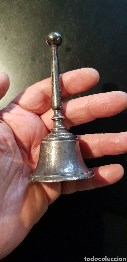 Antig&uuml;edades: CAMPANILLA DE PLATA S XVI - Foto 1