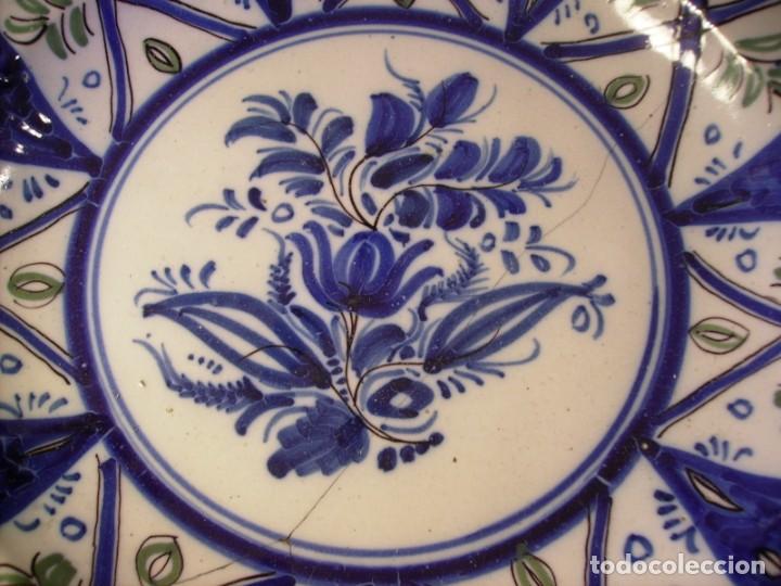 Antig&uuml;edades: PLATO CER&Aacute;MICA DE MANISES XIX - Foto 10