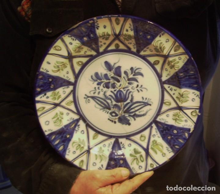 Antig&uuml;edades: PLATO CER&Aacute;MICA DE MANISES XIX - Foto 13