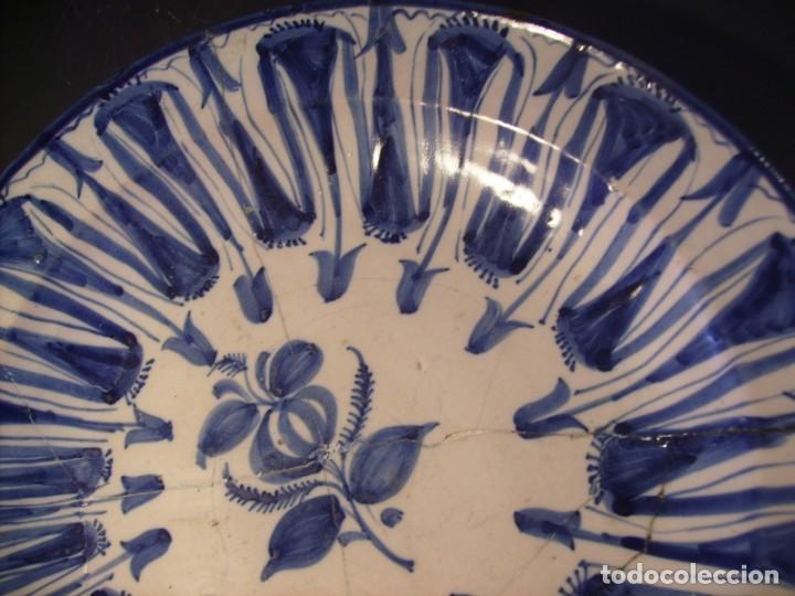 Antig&uuml;edades: PLATO CER&Aacute;MICA DE MANISES XIX - Foto 5