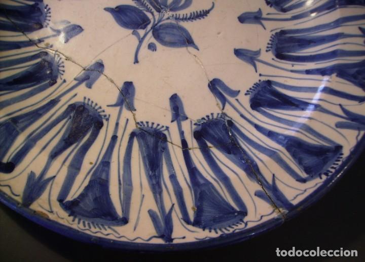 Antig&uuml;edades: PLATO CER&Aacute;MICA DE MANISES XIX - Foto 6