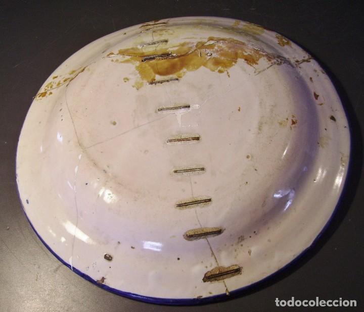 Antig&uuml;edades: PLATO CER&Aacute;MICA DE MANISES XIX - Foto 11