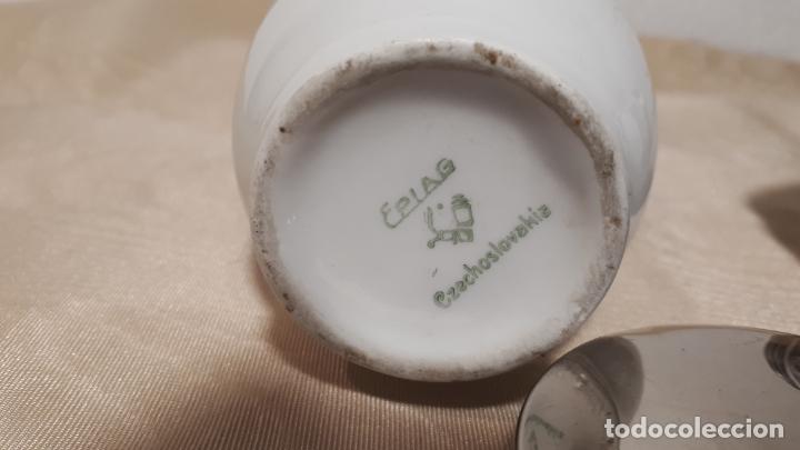 Antig&uuml;edades: Tres tarros de porcelana Checa - Foto 5
