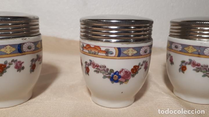 Antig&uuml;edades: Tres tarros de porcelana Checa - Foto 6