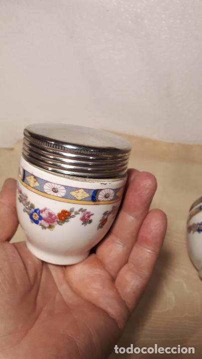 Antig&uuml;edades: Tres tarros de porcelana Checa - Foto 7