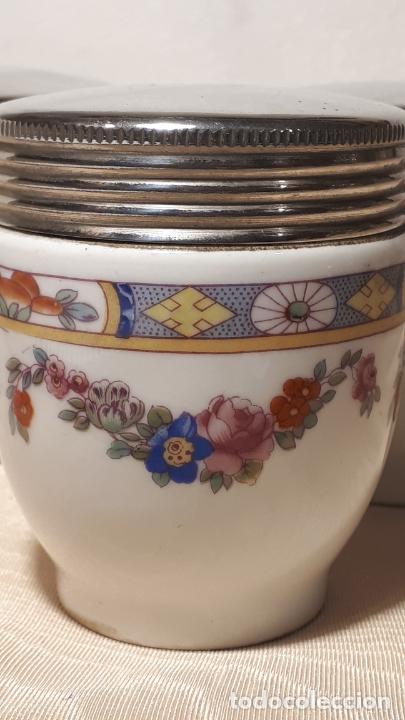 Antig&uuml;edades: Tres tarros de porcelana Checa - Foto 10