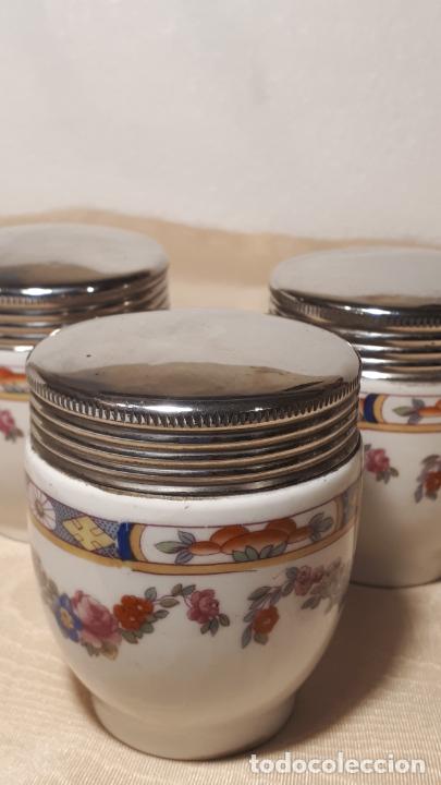 Antig&uuml;edades: Tres tarros de porcelana Checa - Foto 11
