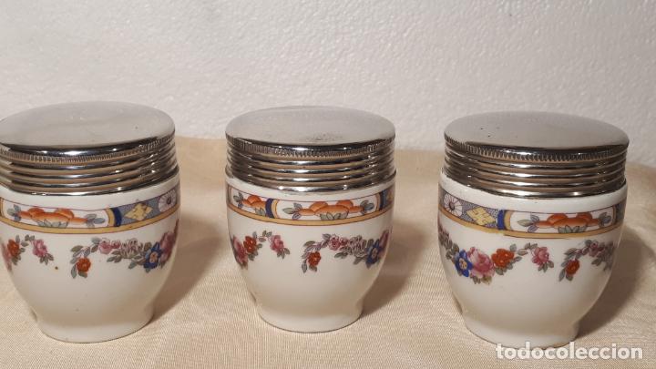 Antig&uuml;edades: Tres tarros de porcelana Checa - Foto 14