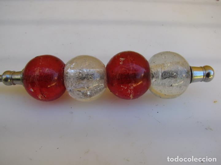 Antig&uuml;edades: 19.- Apagavelas bolas cristal - Foto 4
