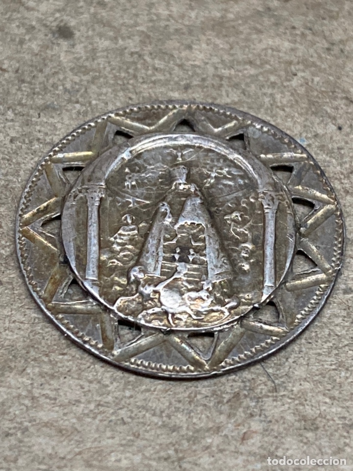 Antig&uuml;edades: Medalla de plata religiosa - Foto 1