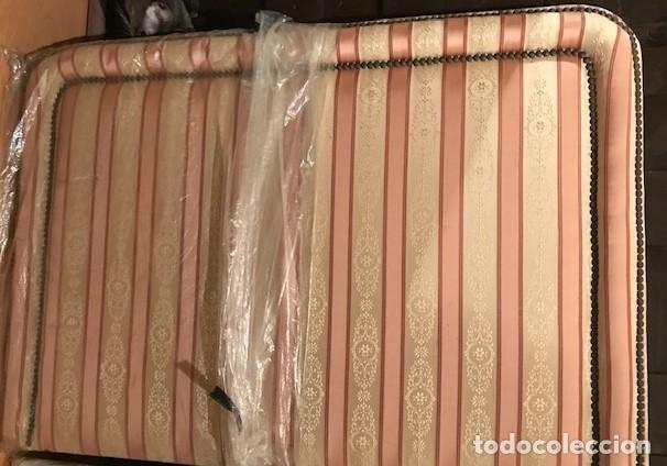 Antig&uuml;edades: CABECERO TAPIZADO CAPITONE - Foto 3