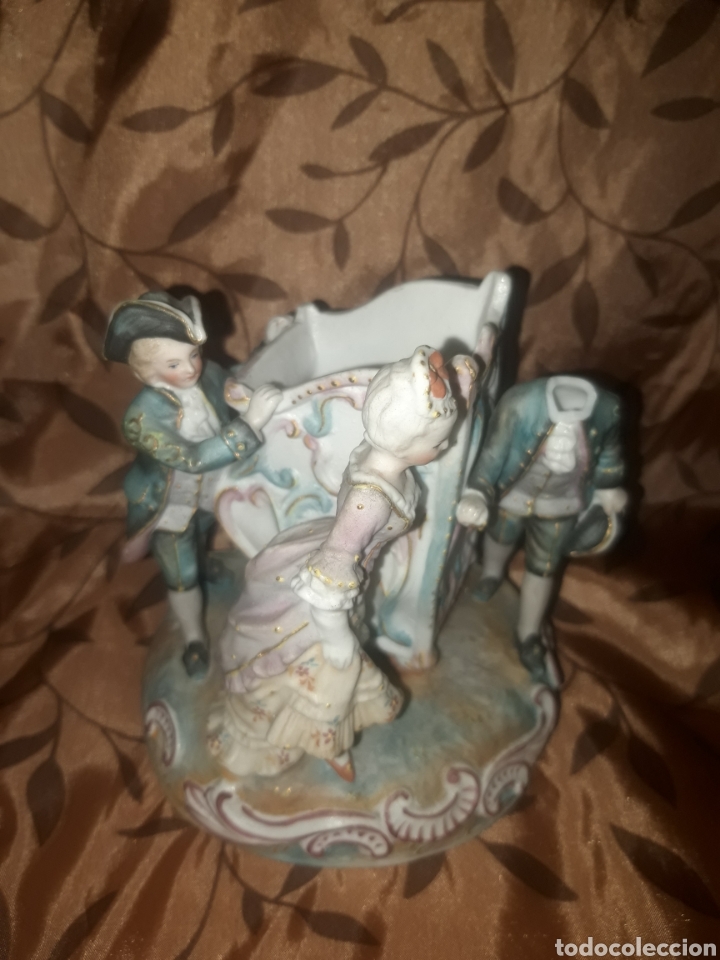 Antig&uuml;edades: COMPOSICI&Oacute;N DE BISCUIT FRANC&Eacute;S SIGLO XIX - Foto 1