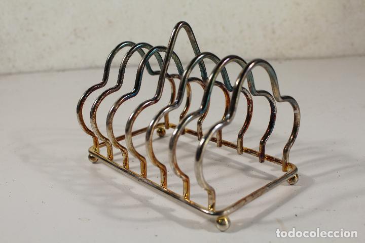 Antig&uuml;edades: soporte antiguo para tostadas - Foto 2