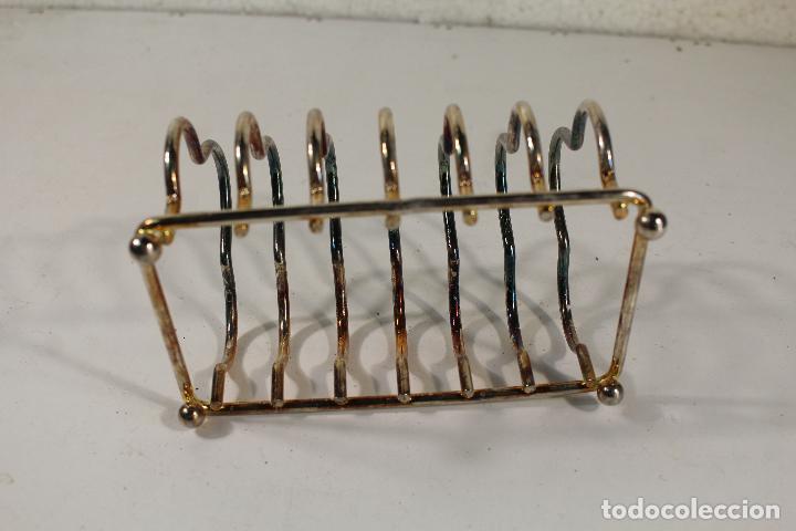 Antig&uuml;edades: soporte antiguo para tostadas - Foto 6