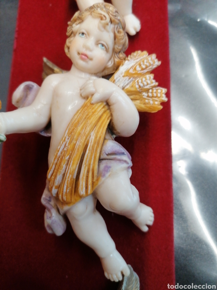 Antig&uuml;edades: Angelitos de pl&aacute;stico italiano - Foto 3