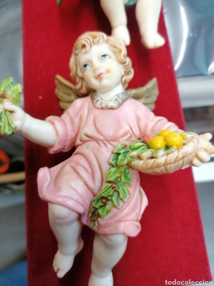 Antig&uuml;edades: Angelitos de pl&aacute;stico italiano - Foto 5